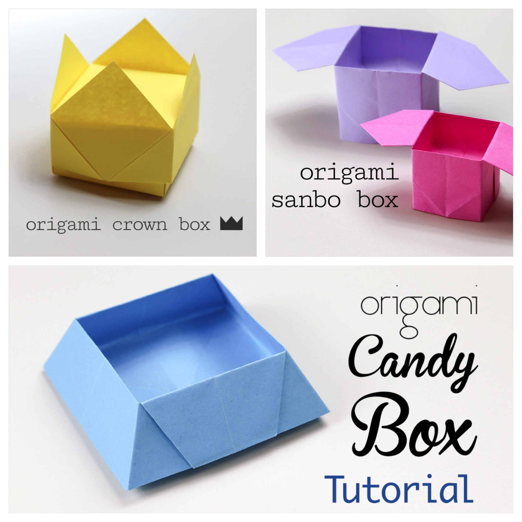 Useful Origami Instructions 19 Easy Origami Boxes Easy Origami Candy Box Instructions Paper