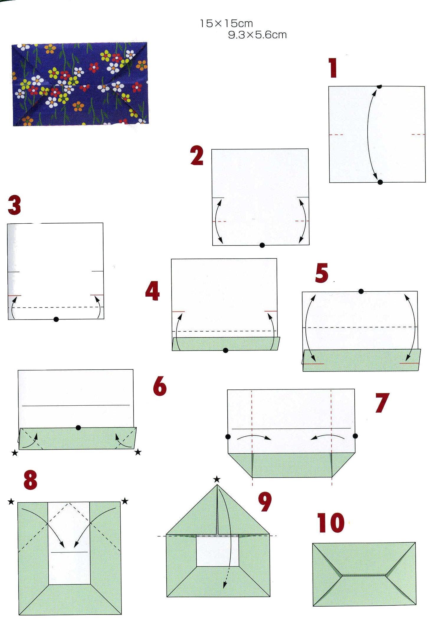 Useful Origami Instructions Origami Envelopes 4 Types Origamiart