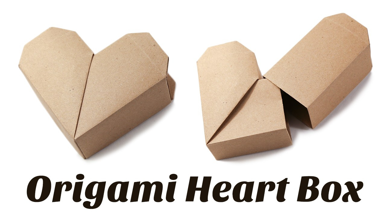 Useful Origami Instructions Origami Heart Box Instructions Step Step