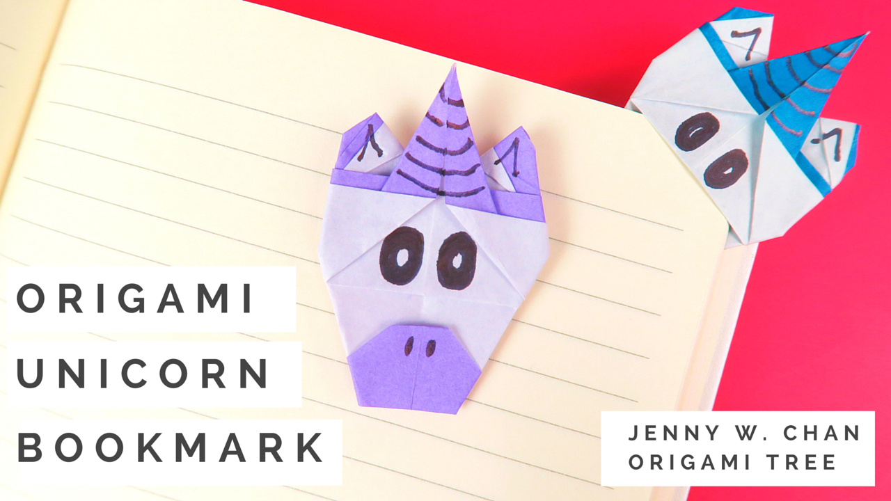 Useful Origami Instructions Origami Unicorn Bookmark Red Ted Art