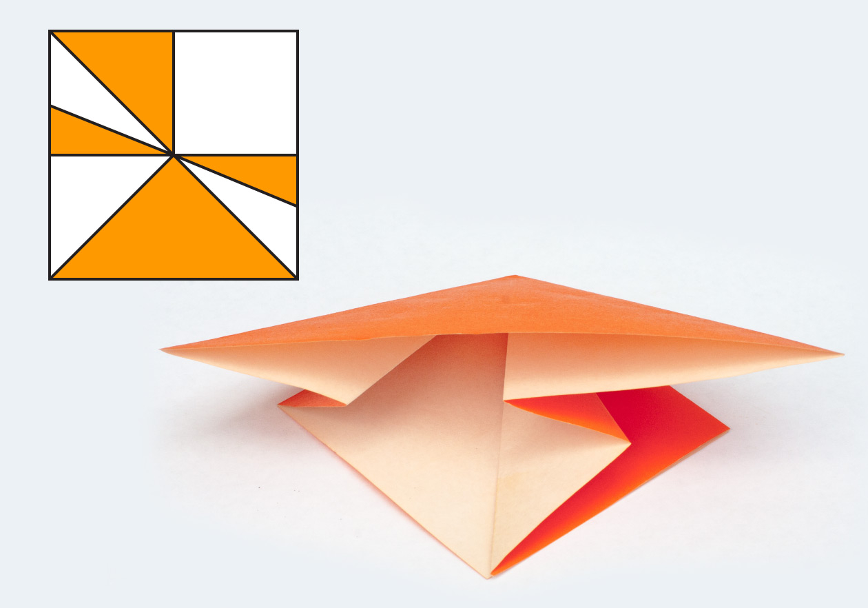 Valley Fold Origami Maekawas Theorem Wikipedia