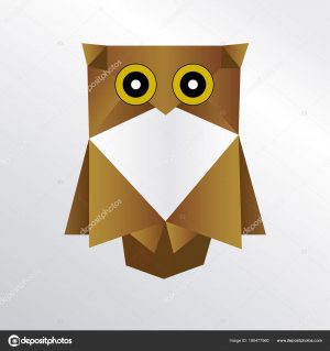 What Is Origami Owl Origami Owl Paper Art Stock Photo Tetreb88 180477560