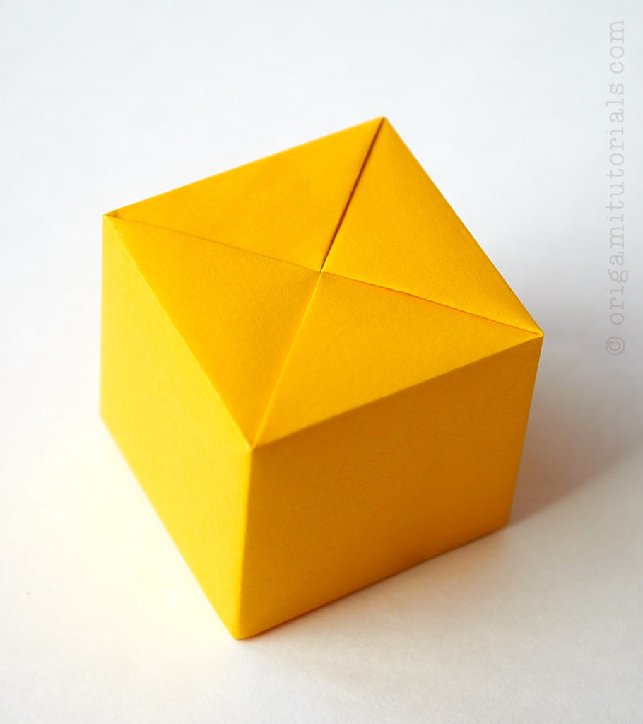 What Is Origami Paper Origami Fujimoto Cube Origami Tutorials