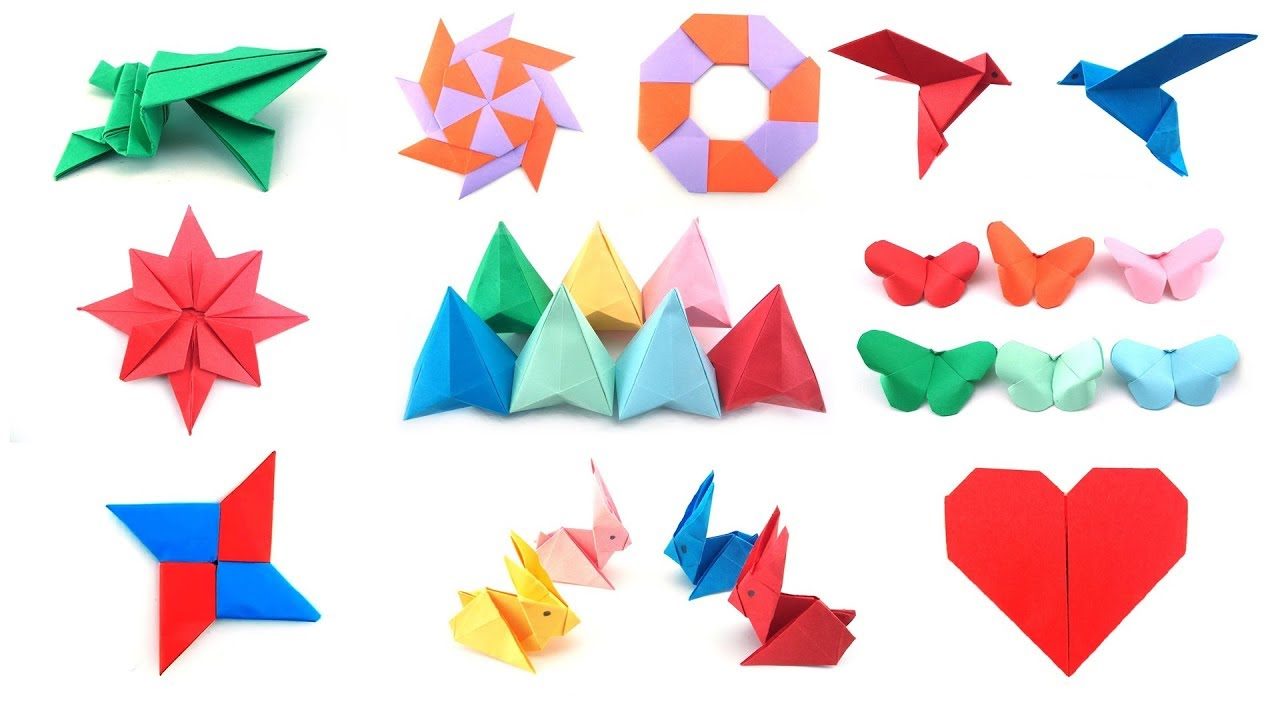 What Is Origamy Easy Origami Easy Origami For Kids 1 90 Seconds Of Origami