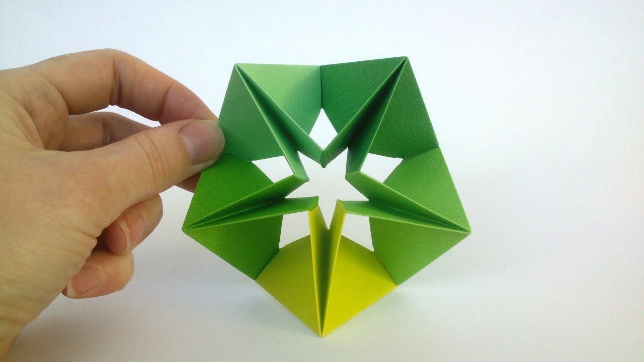 What Is Origamy How To Make A Modular Origami Star Origami Step Step Easy