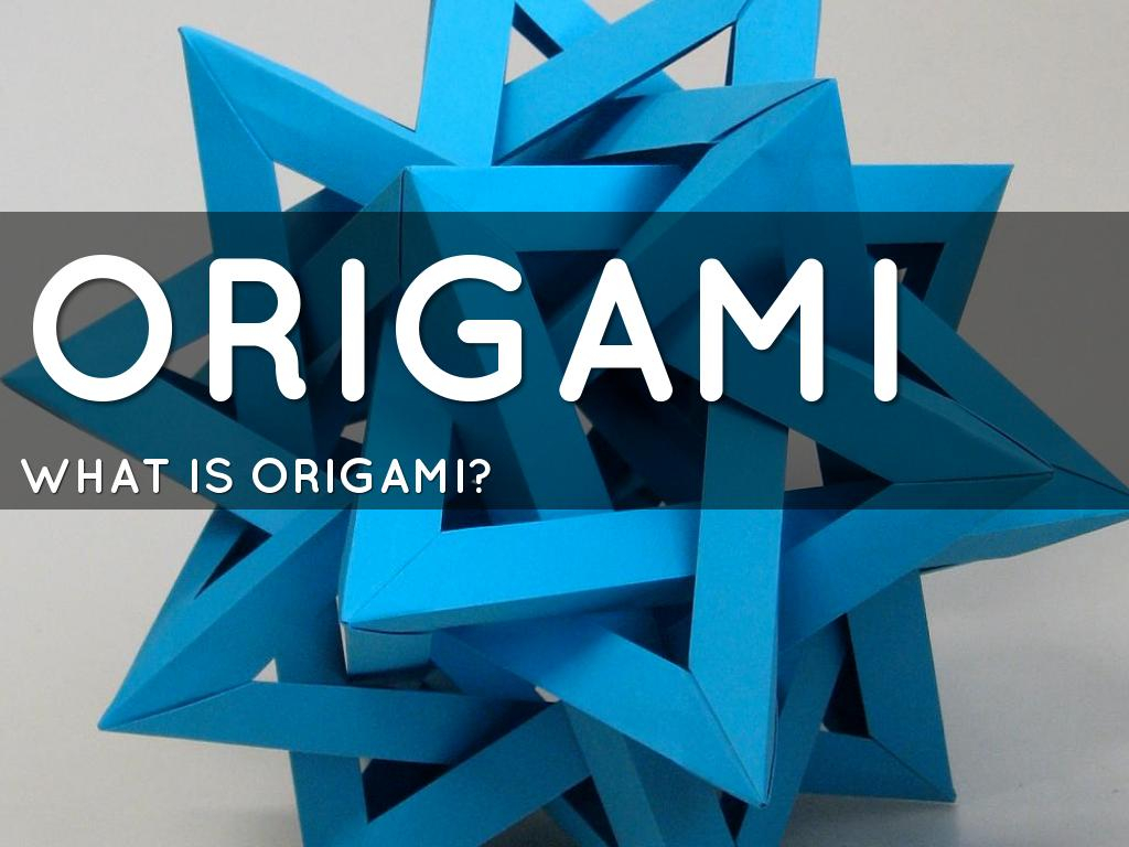 What Is Origamy Origami Takashiyahiko