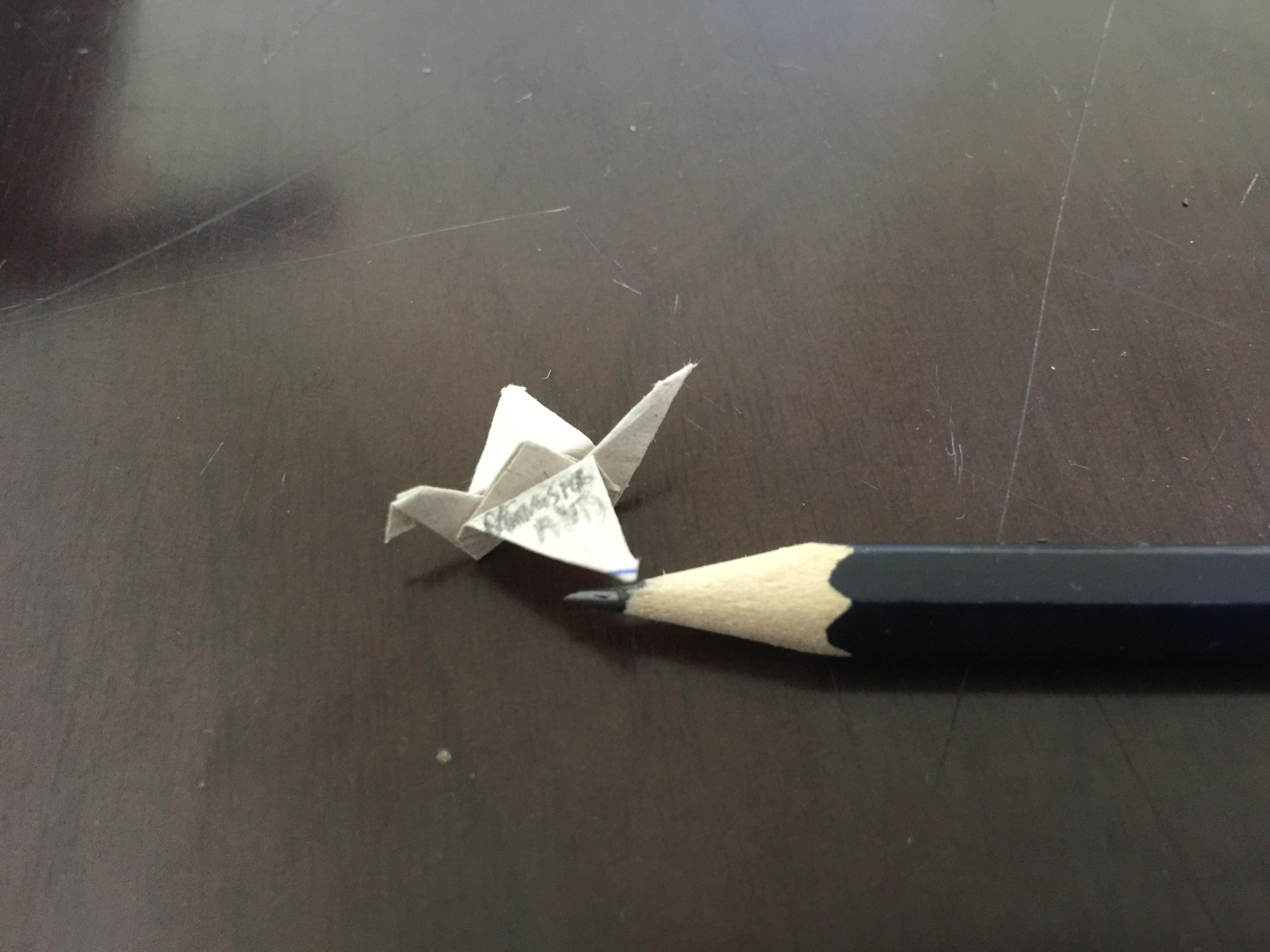 What Is Origamy What Is This An Origami Crane For Ants Thingsforants