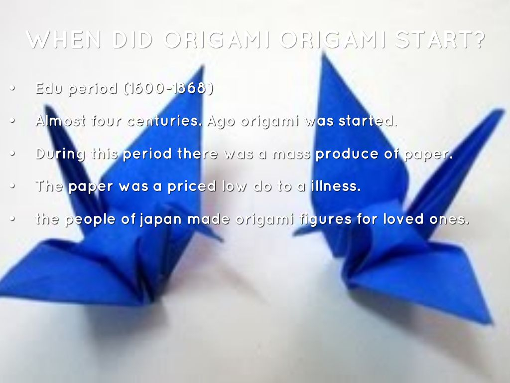 When Did Origami Start Victoria Lopez Huhuhuhuh Nuhjnuhu
