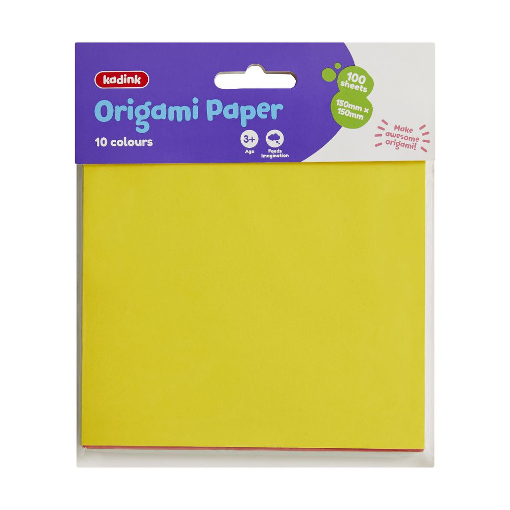 Where To Buy Origami Paper In Stores Kadink Origami Paper 100 Pack Officeworks