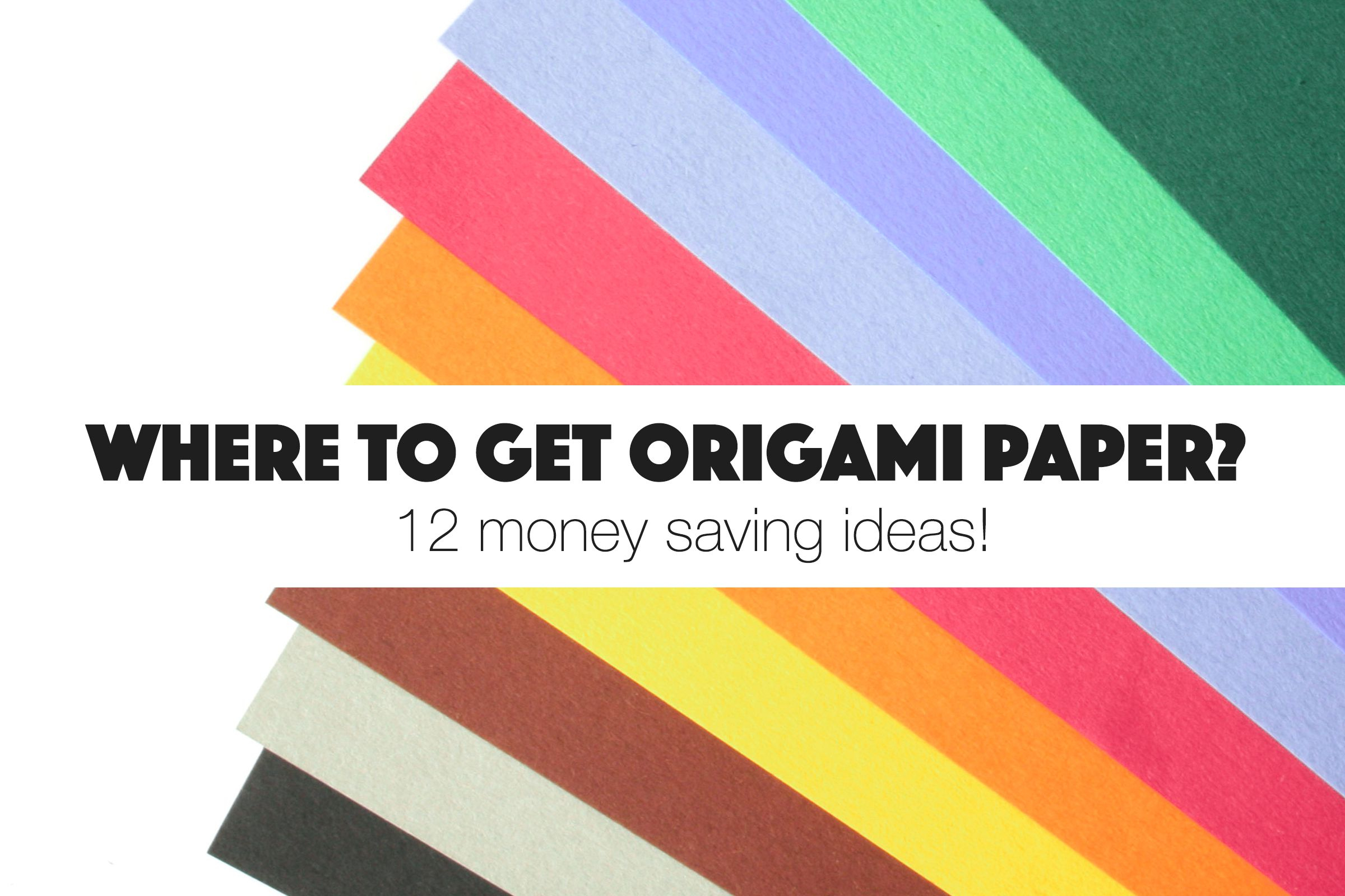 Where To Buy Origami Paper In Stores Where To Get Free Origami Paper Around Your House
