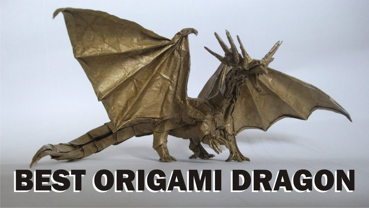 Worlds Best Origami 50 Best Origami Dragon Most Complex Origami Ever