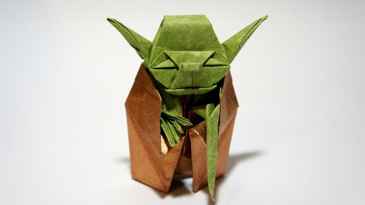 Worlds Best Origami Origami Jedi Master Yoda Fumiaki Kawahata Star Wars